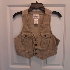 Tan Corduroy Vest
